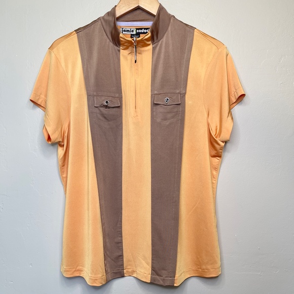 Jamie Sadock | Retro Throwback Design Golf Short Sleeve Stretchy Shirt - Picture 3 of 15